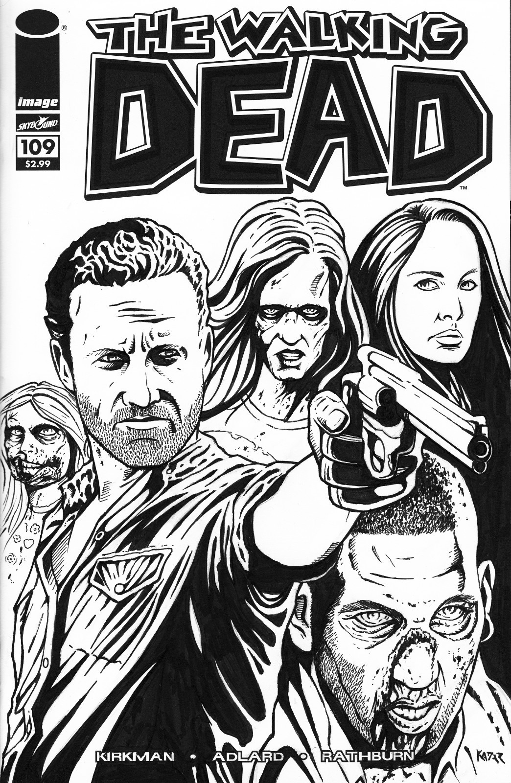 walking dead coloring pages maggie - photo #40